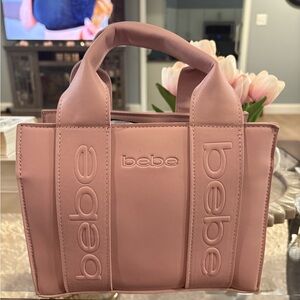 Bebe Blush Pink Shoulder / Tote Bag
